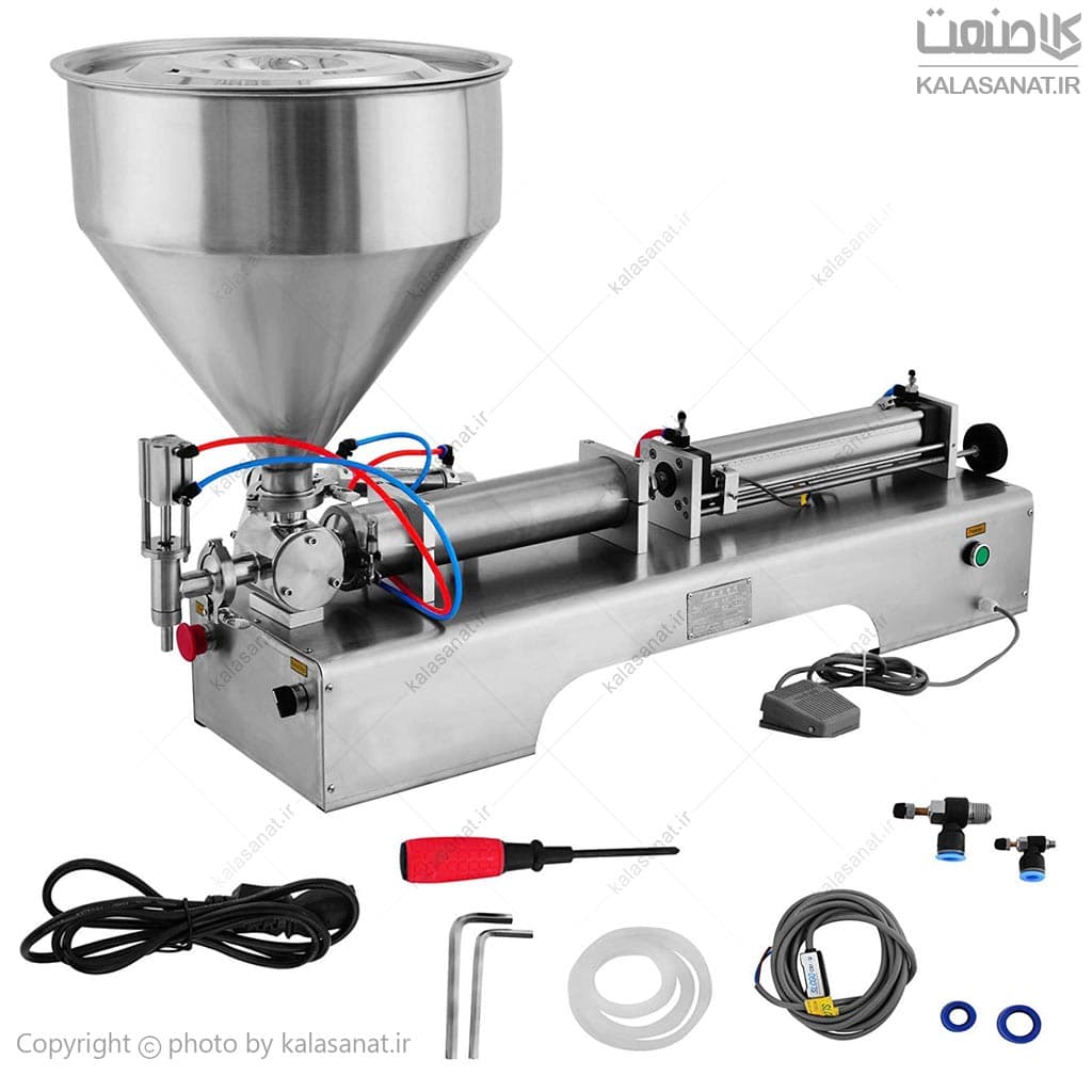 پرکن مایعات پیستونی 100-1000 cc