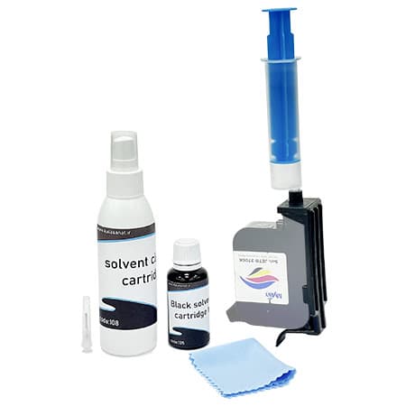 کیت شارژ کارتریج جت پرینتر مشکی پایه حلال